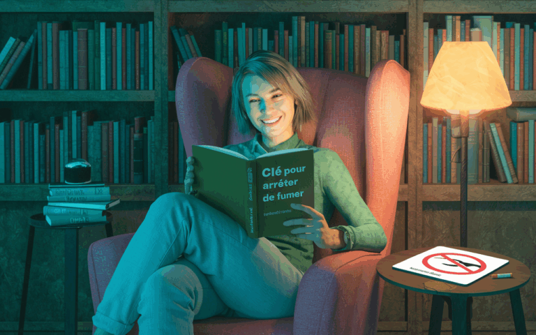 Découvre comment un simple livre peut t'aider à arrêter de fumer facilement et sans frustration !